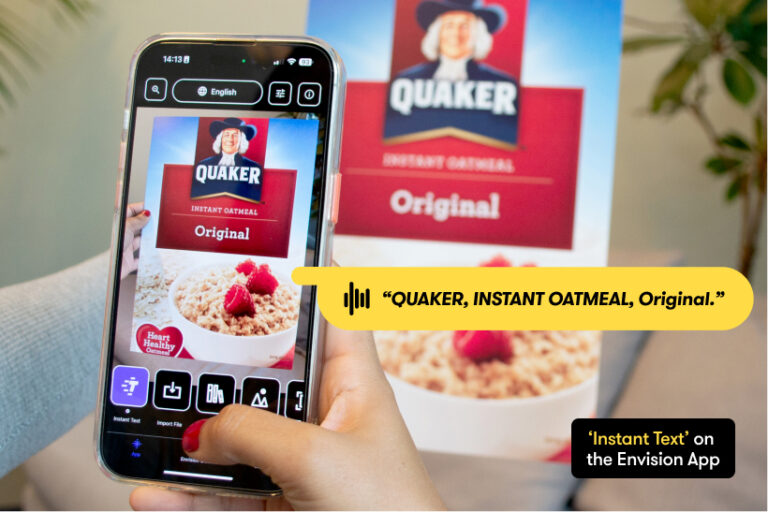 Imagen de la aplicación Envision APP