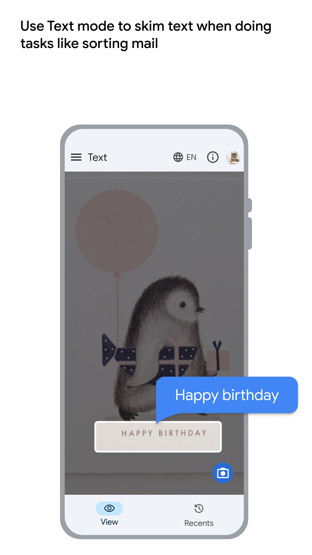 Imagen de la aplicación Lookout