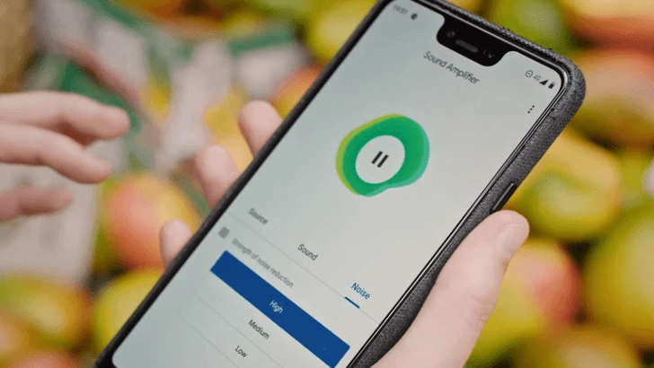 Imagen de la aplicación Amplificador de Audio de Google