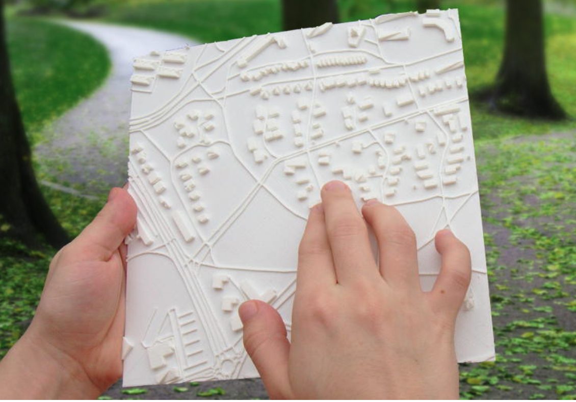 Imagen de la aplicación Mapas táctiles - Touch Mapper